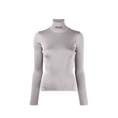 Balenciaga Gray Polyester Turtleneck
