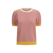 Fendi Multicolor Cotton Top