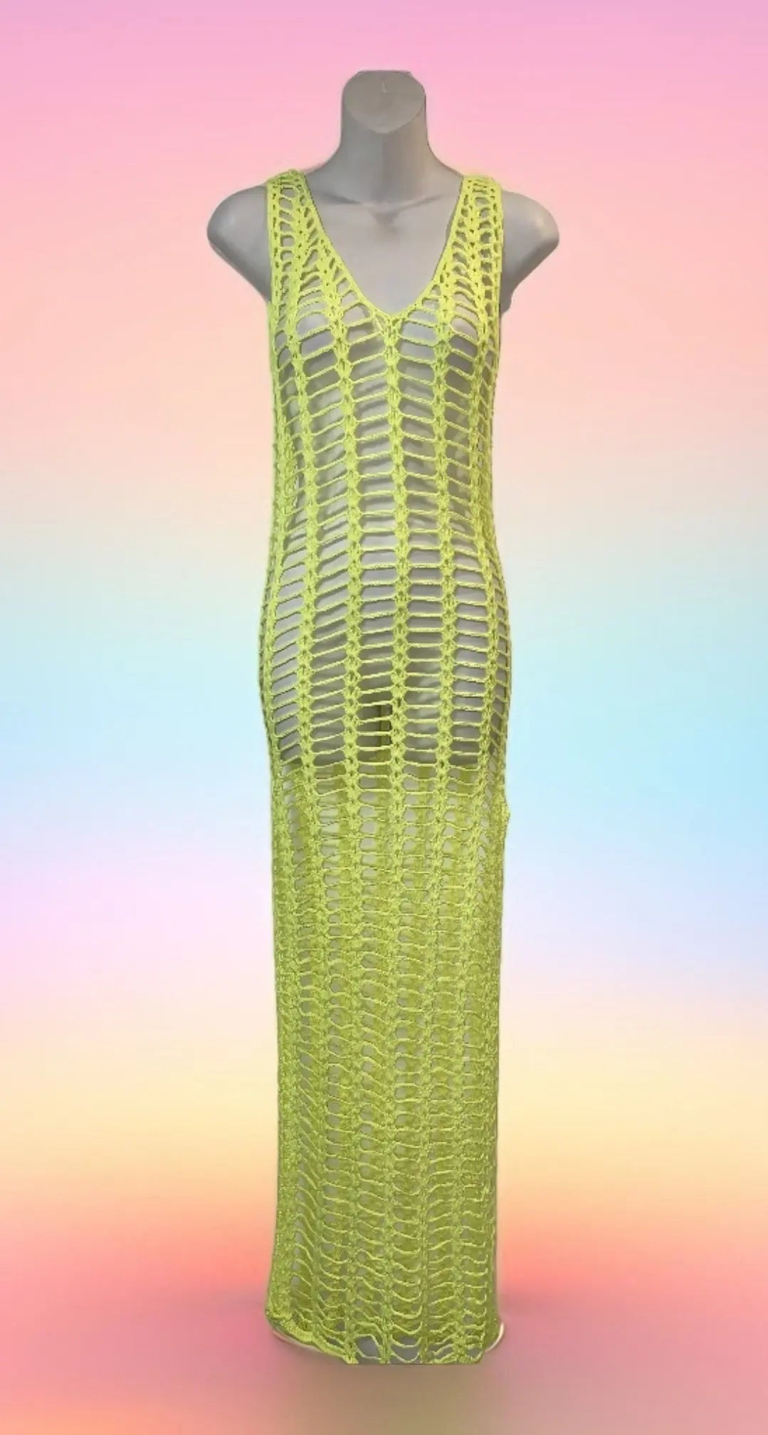 Image & Stylez LLCStare Crochet DressDare To Stare Crochet DressSexy Crochet Cover-Up Dress that can be worn over your swimwear. Perfect for your next beach day, pool day or vacation.swimwear