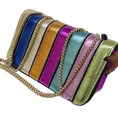 Metallic Colorburst Handbag Image & Stylez Women's Fashion Store