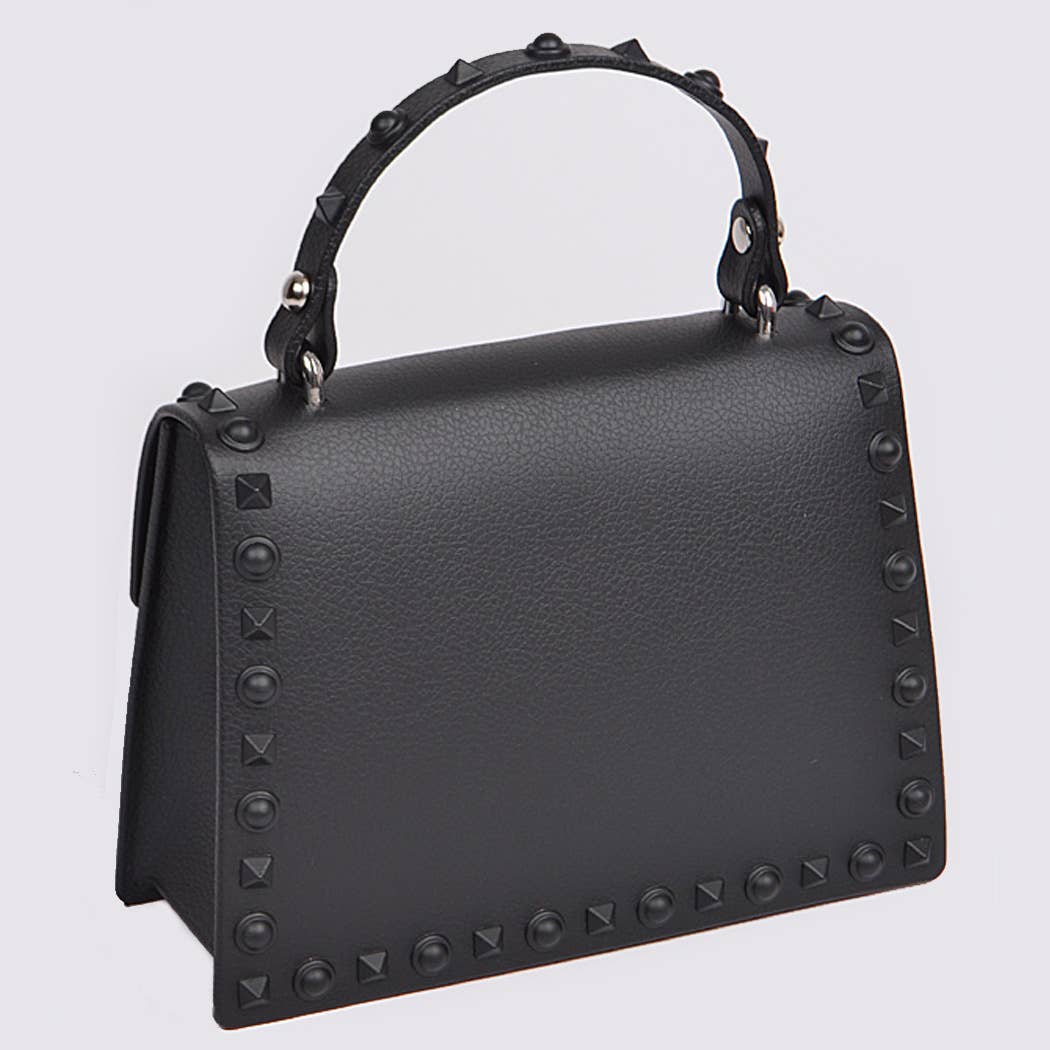 Monotone Studded Clutch | Ladies' Apparel – Image & Stylez