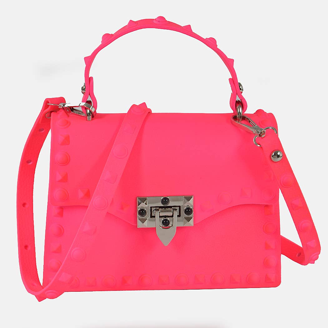 Monotone Studded Clutch | Ladies' Apparel – Image & Stylez