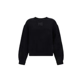 Alexander Wang Black Cotton Sweatshirt