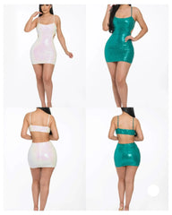 Women's Dresses - One Mini Sequin Dress | Image & Stylez