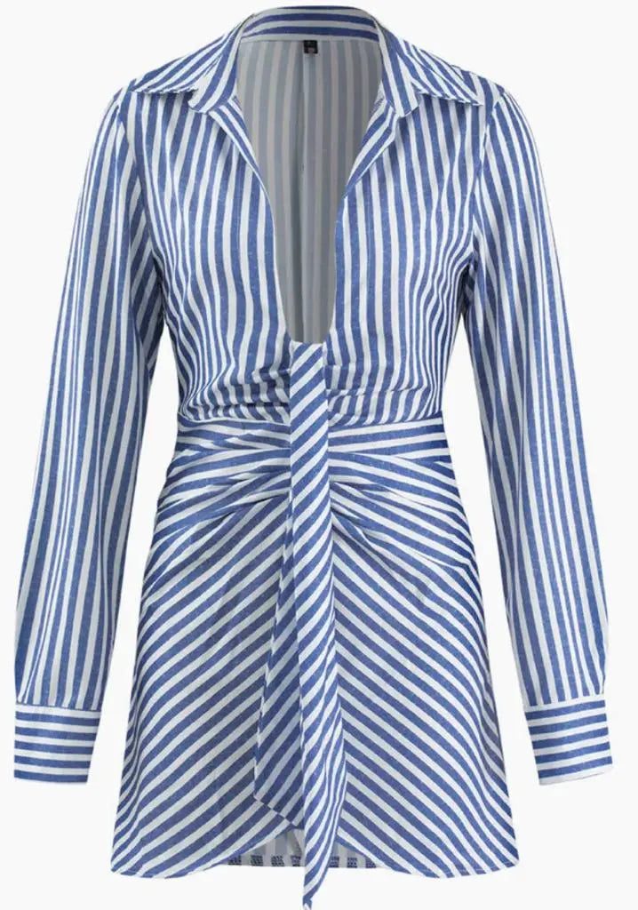 Image & Stylez LLCChic ChicWomen's Chic Chic For Sure
DressThis Chic and Sexy striped, button down dress is so stylish. The material is lightweight and breathable. This dress can be worn with the included sash for an additionew arrivals