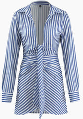 Image & Stylez LLCChic ChicWomen's Chic Chic For Sure
DressThis Chic and Sexy striped, button down dress is so stylish. The material is lightweight and breathable. This dress can be worn with the included sash for an additionew arrivals