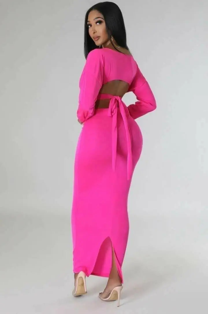 Image & Stylez LLCPink Maxi Skirt SetDolly In Pink Maxi Skirt SetThis trendy and elegant 2-piece crop top and skirt set is sleek and stylish design can be worn together to create an all-in one look. Can be dressed up with heels anSets