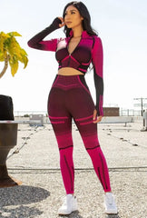 Image & Stylez LLCMysterious Diva Activewear SetMysterious Diva Activewear SetThis Trendy and Stylish workout 2pc Active Set showcases a one of a kind design with lots of details. It’s high quality fabric and thickness is super soft to touch aSets