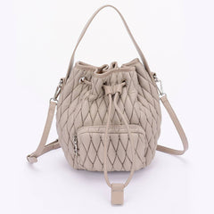 Ladies' Apparel - Leather Bucket Bag | Image & Stylez
