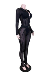 Fashion FWD Lifestyle Mesh Jumpsuit