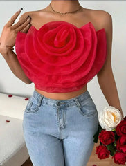 Image & Stylez LLCRose Tube TopKissed By A Rose Tube TopIntroducing the "Kissed By A Rose Tube Top", a stylish and comfortable top that is perfect for any occasion. Made with a soft and breathable material, this top is declothing