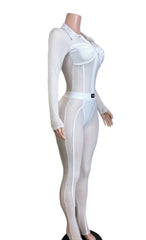 Fashion FWD Lifestyle Mesh Jumpsuit