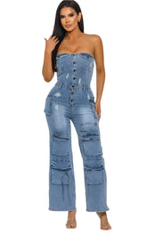 Luxe Lifestyle Cargo Jumpsuit