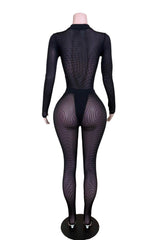 Fashion FWD Lifestyle Mesh Jumpsuit
