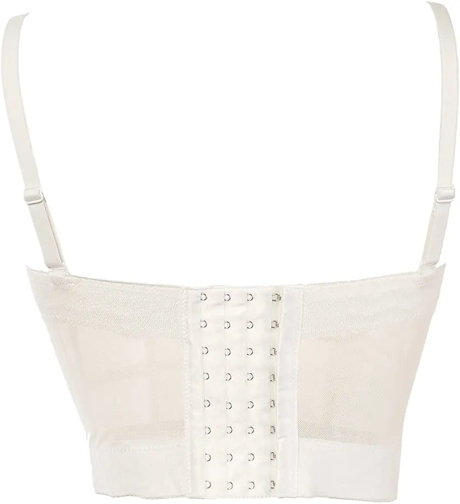 Image & Stylez LLCSheer Influence Mesh BustierSheer Influence Mesh BustierWomen’s Mesh Push Up Bustier. Breathable Material, Comfortable Design And Can Be Worn With Or Without Straps.