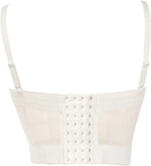 Image & Stylez LLCSheer Influence Mesh BustierSheer Influence Mesh BustierWomen’s Mesh Push Up Bustier. Breathable Material, Comfortable Design And Can Be Worn With Or Without Straps.