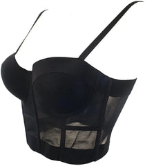 Image & Stylez LLCSheer Influence Mesh BustierSheer Influence Mesh BustierWomen’s Mesh Push Up Bustier. Breathable Material, Comfortable Design And Can Be Worn With Or Without Straps.
