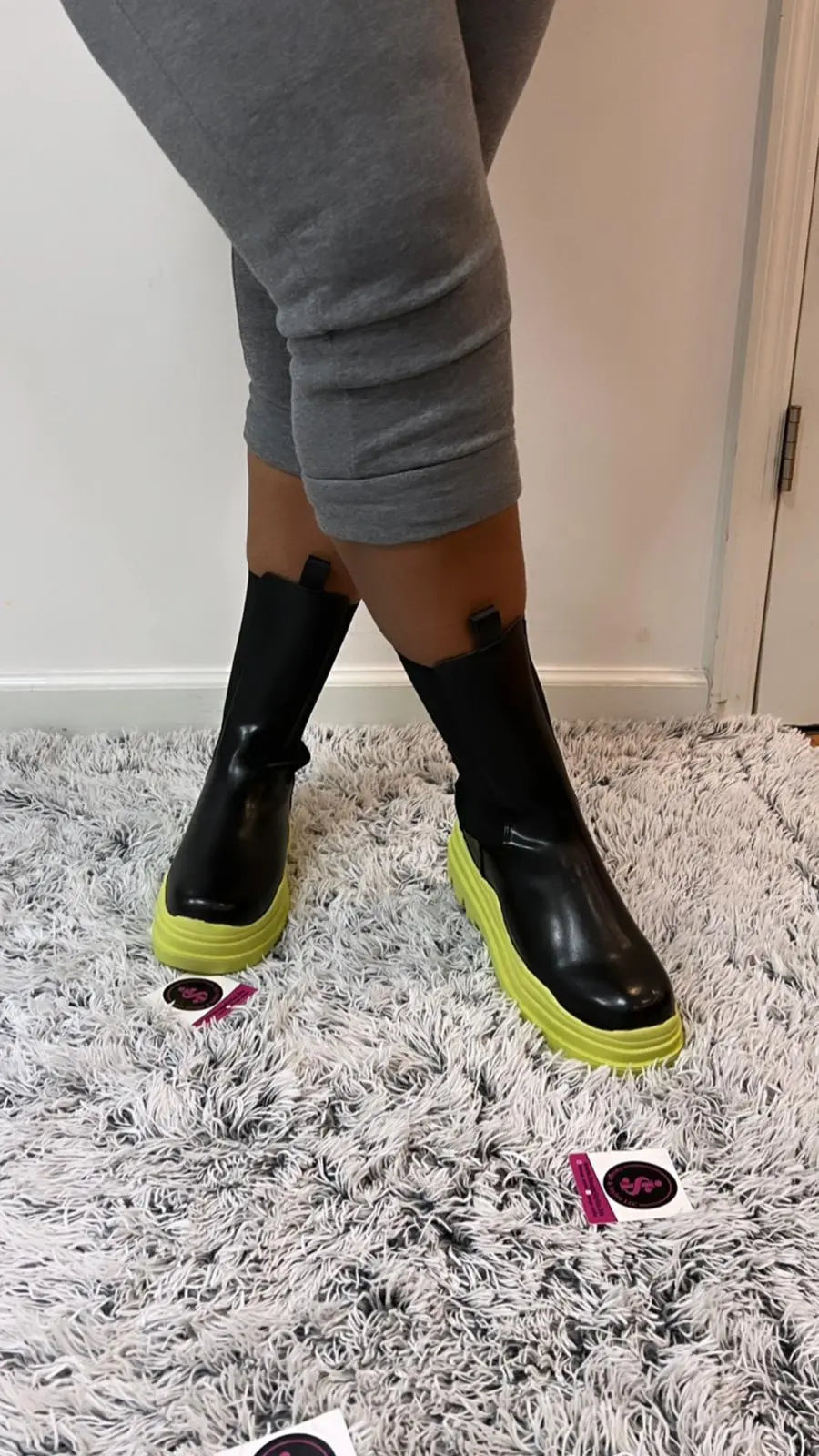 Image & Stylez LLCTrendy BootiesWomen's Trendy BootiesWomen's Hott Trendy Booties Color Black Size:8Shoes