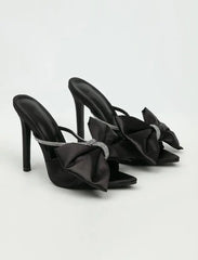 Image & Stylez LLCBarbie Dreams HeelsBarbie Dreams HeelsBreathtaking Luxurious Satin Heels With Rhinestone Details & Bow.new arrivals
