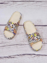 Image & Stylez LLCTeddy & Friends SlidesTeddy & Friends SlidesCute And Sporty Open Toe Character Slides. Great For A Chilled And Laid-Back Looknew arrivals