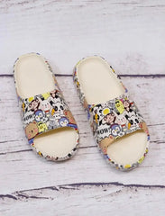Image & Stylez LLCTeddy & Friends SlidesTeddy & Friends SlidesCute And Sporty Open Toe Character Slides. Great For A Chilled And Laid-Back Looknew arrivals