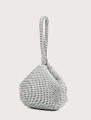 Luxurious blinged handle clutch bag, perfect evening accessory, Reallity Bag.