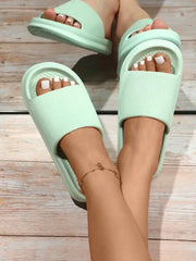 Image & Stylez LLCSun SlidesFun In The Sun SlidesVibrant Colored Lightweight open Toe Slides.