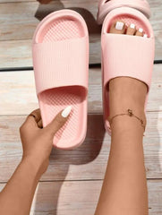 Image & Stylez LLCSun SlidesFun In The Sun SlidesVibrant Colored Lightweight open Toe Slides.