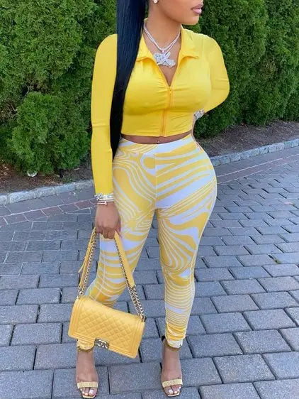 Image & Stylez LLCCrop Pants SetWomen's Crop Pants SetWomen's Striped Crop Pants SetSets