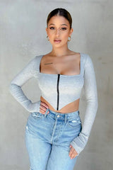 Image & Stylez LLCRibbed ZipToo Hot For You Ribbed Zip Up TopThis ribbed zip up top offers a sleek and stylish addition to any wardrobe. Its lightweight and breathable fabric provides comfort, while the ribbed design adds textTights