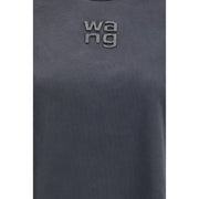 Alexander Wang Black Cotton T-Shirt