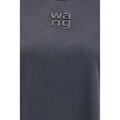 Alexander Wang Black Cotton T-Shirt