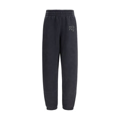 Alexander Wang Black Cotton Joggers (Workout Pants)