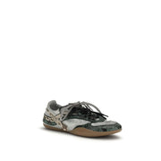 Miu Miu Gray Other Fibres Athletic Sneakers