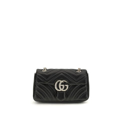Gucci Black Calf Leather Bos Taurus Shoulder Bag