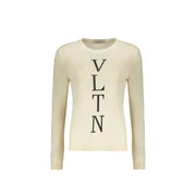 Valentino Beige Cotton Sweater