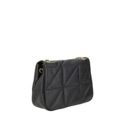 Saint Laurent Black Calf Leather Bos Taurus Shoulder Bag