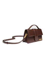 Jacquemus Midnight brown Leather Le Grand Bambino Handbag