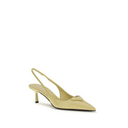 Prada Bicolor Calf Leather Bos Taurus Pumps