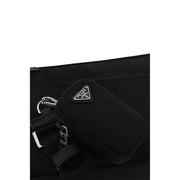 Prada Black Nylon Shoulder Bag