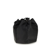 Prada Black Silk Backet Bag