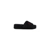 Ralph Lauren Black Textile Slippers