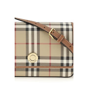 Burberry Beige Polyurethane Shoulder Bag