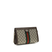 Gucci Brown Fabric Handbag