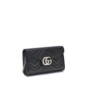 Gucci Black Calf Leather Bos Taurus Shoulder Bag