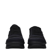Prada Black Fabric Low Top Sneakers