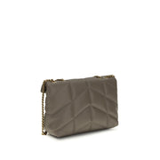 Saint Laurent Gray Lamb Ovis Aries Aries Shoulder Bag