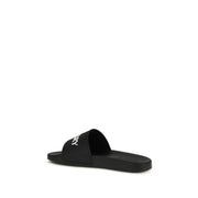 Burberry Black Rubber Slippers