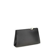 Jacquemus Black Calf Leather Bos Taurus Shoulder Bag