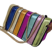 Metallic Colorburst Handbag